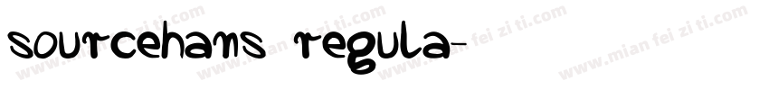 sourcehans regula字体转换